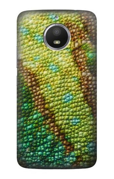 S3057 Lizard Skin Graphic Printed Case Cover Custodia per Motorola Moto E4 Plus