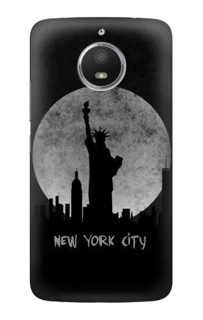 S3097 New York City Case Cover Custodia per Motorola Moto E4 Plus