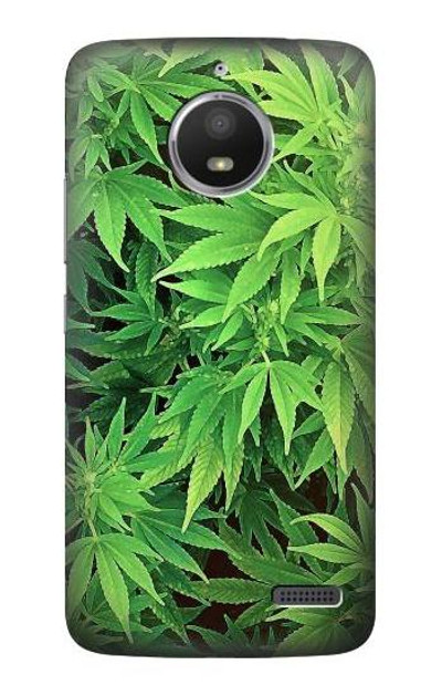 S1656 Marijuana Plant Case Cover Custodia per Motorola Moto E4