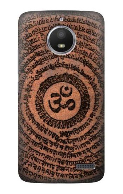 S2874 Om Symbol Tattoo Case Cover Custodia per Motorola Moto E4