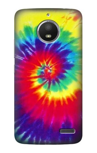 S2884 Tie Dye Swirl Color Case Cover Custodia per Motorola Moto E4