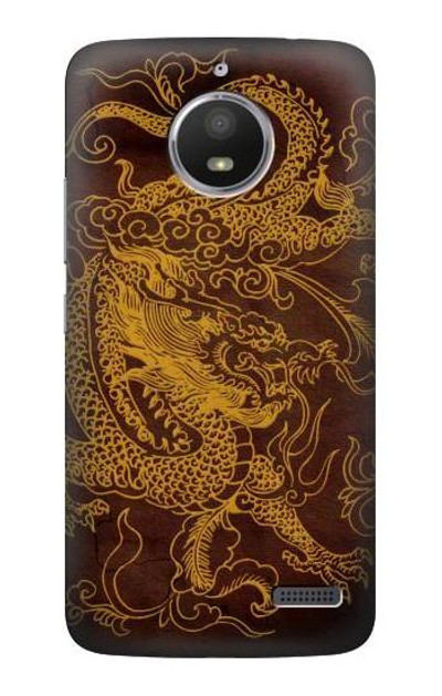 S2911 Chinese Dragon Case Cover Custodia per Motorola Moto E4