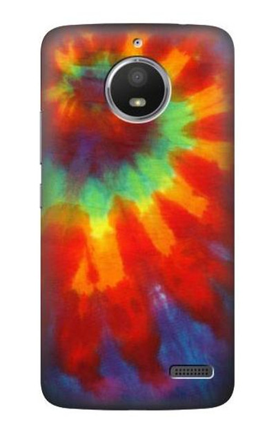 S2985 Colorful Tie Dye Texture Case Cover Custodia per Motorola Moto E4