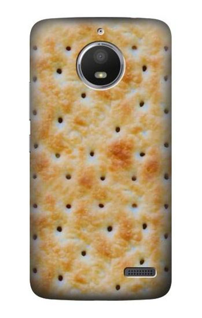 S2987 Cream Cracker Biscuits Case Cover Custodia per Motorola Moto E4