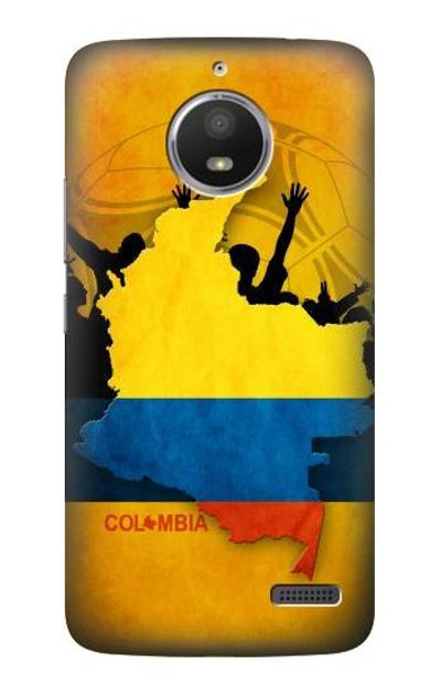 S2996 Colombia Football Soccer Copa 2016 Case Cover Custodia per Motorola Moto E4