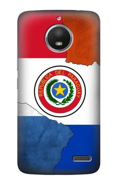 S3017 Paraguay Flag Case Cover Custodia per Motorola Moto E4