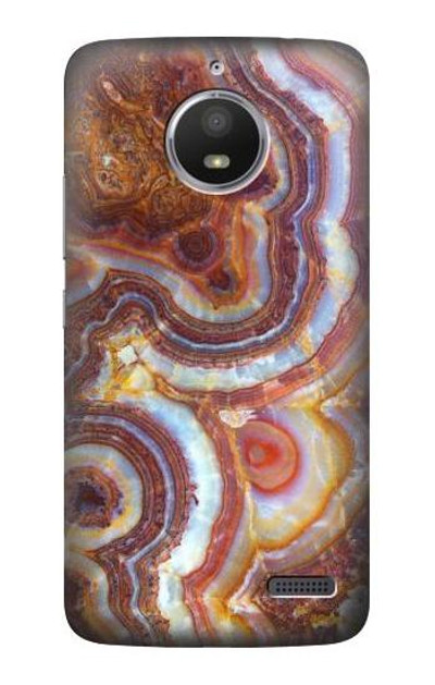 S3034 Colored Marble Texture Printed Case Cover Custodia per Motorola Moto E4