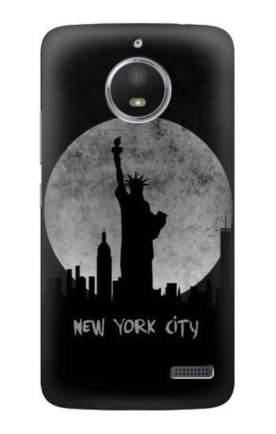 S3097 New York City Case Cover Custodia per Motorola Moto E4