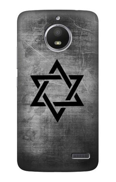 S3107 Judaism Star of David Symbol Case Cover Custodia per Motorola Moto E4