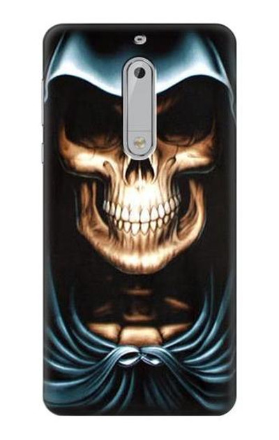 S0225 Skull Grim Reaper Case Cover Custodia per Nokia 5