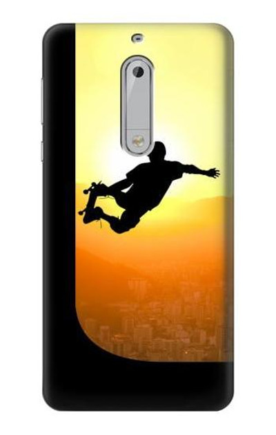 S2676 Extreme Skateboard Sunset Case Cover Custodia per Nokia 5