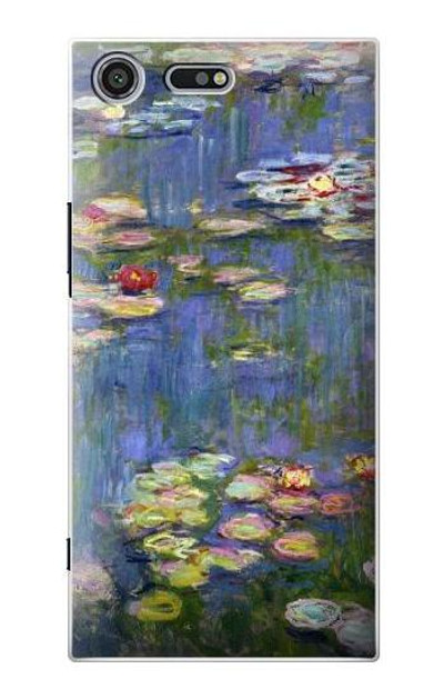 S0997 Claude Monet Water Lilies Case Cover Custodia per Sony Xperia XZ Premium