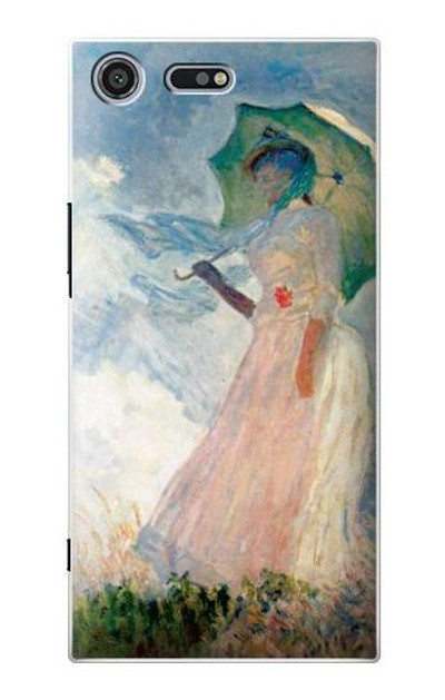 S0998 Claude Monet Woman with a Parasol Case Cover Custodia per Sony Xperia XZ Premium