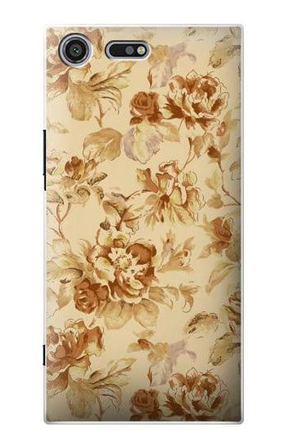 S2180 Flower Floral Vintage Pattern Case Cover Custodia per Sony Xperia XZ Premium