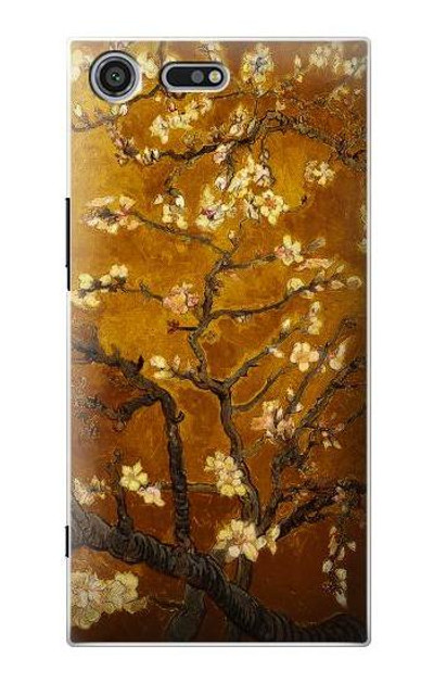 S2663 Yellow Blossoming Almond Tree Van Gogh Case Cover Custodia per Sony Xperia XZ Premium