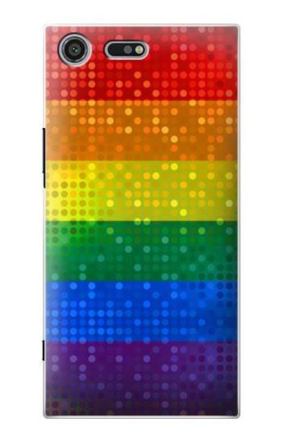 S2683 Rainbow LGBT Pride Flag Case Cover Custodia per Sony Xperia XZ Premium