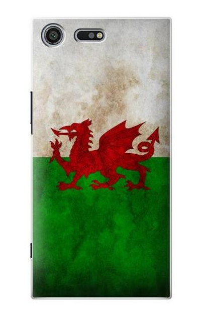 S2976 Wales Football Soccer Euro 2016 Flag Case Cover Custodia per Sony Xperia XZ Premium