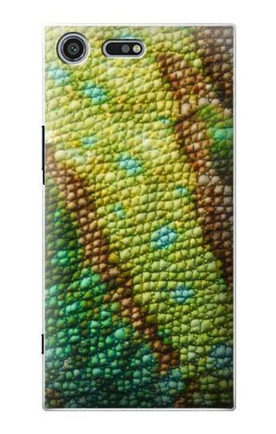 S3057 Lizard Skin Graphic Printed Case Cover Custodia per Sony Xperia XZ Premium