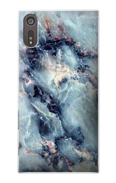 S2689 Blue Marble Texture Graphic Printed Case Cover Custodia per Sony Xperia XZ