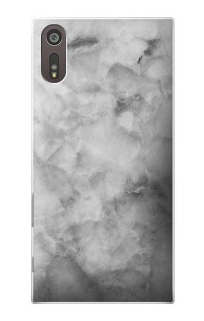 S2845 Gray Marble Texture Case Cover Custodia per Sony Xperia XZ