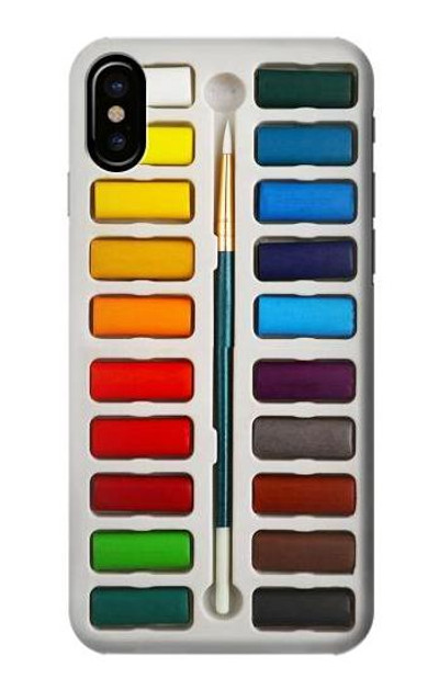 S3243 Watercolor Paint Set Case Cover Custodia per iPhone 7, iPhone 8