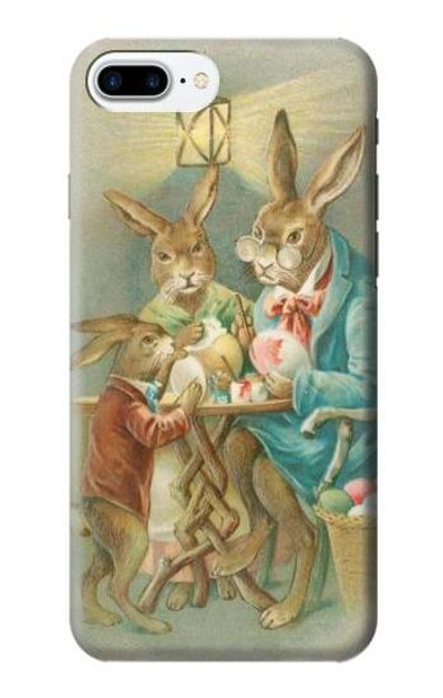 S3164 Easter Rabbit Family Case Cover Custodia per iPhone 7 Plus, iPhone 8 Plus