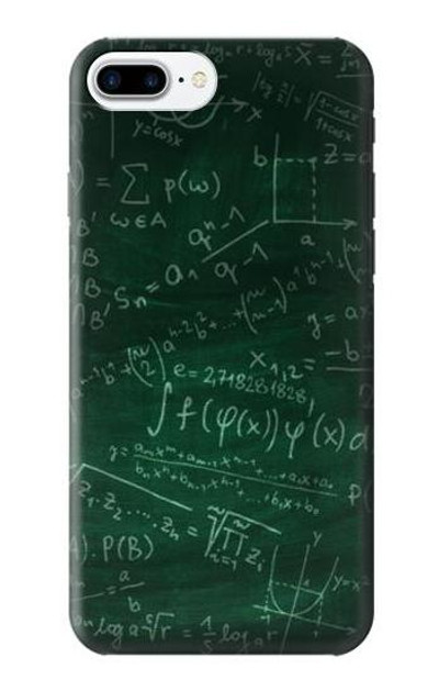 S3190 Math Formula Greenboard Case Cover Custodia per iPhone 7 Plus, iPhone 8 Plus