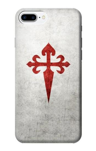 S3200 Order of Santiago Cross of Saint James Case Cover Custodia per iPhone 7 Plus, iPhone 8 Plus