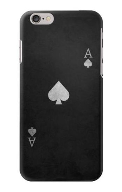 S3152 Black Ace of Spade Case Cover Custodia per iPhone 6 Plus, iPhone 6s Plus