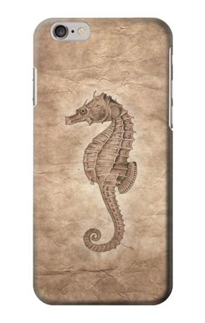 S3214 Seahorse Old Paper Case Cover Custodia per iPhone 6 Plus, iPhone 6s Plus