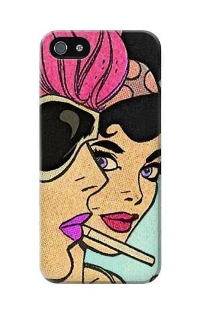 S3171 Girls Pop Art Case Cover Custodia per iPhone 5C