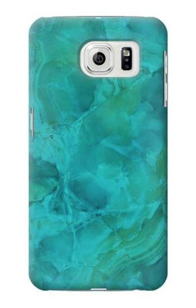 S3147 Aqua Marble Stone Case Cover Custodia per Samsung Galaxy S7 Edge