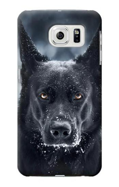 S3168 German Shepherd Black Dog Case Cover Custodia per Samsung Galaxy S7 Edge