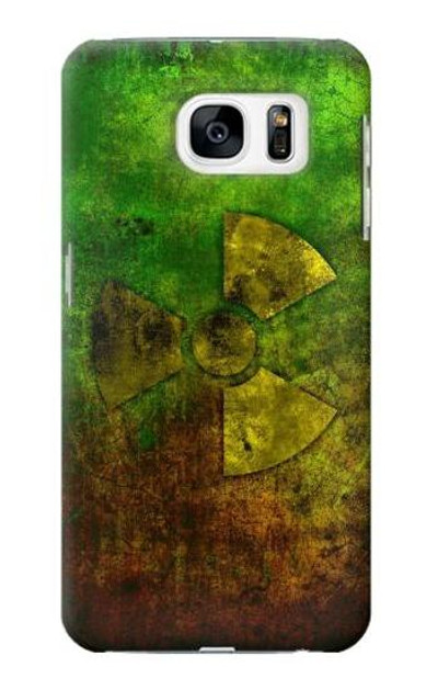 S3202 Radioactive Symbol Case Cover Custodia per Samsung Galaxy S7