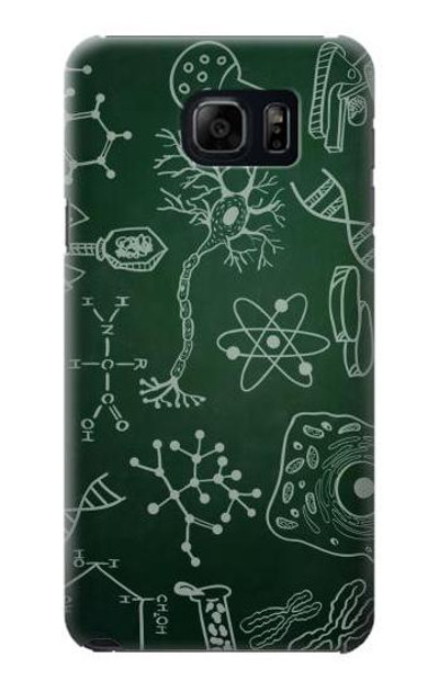 S3211 Science Green Board Case Cover Custodia per Samsung Galaxy S6 Edge Plus