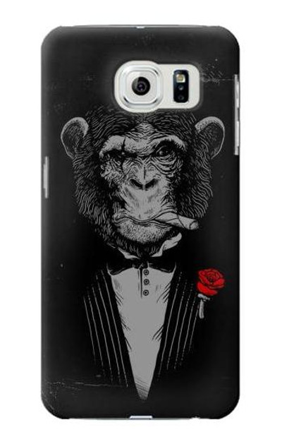 S3167 Funny Monkey God Father Case Cover Custodia per Samsung Galaxy S6