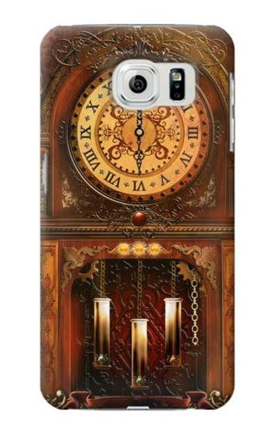 S3174 Grandfather Clock Case Cover Custodia per Samsung Galaxy S6