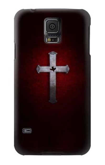 S3160 Christian Cross Case Cover Custodia per Samsung Galaxy S5