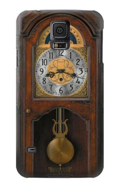 S3173 Grandfather Clock Antique Wall Clock Case Cover Custodia per Samsung Galaxy S5