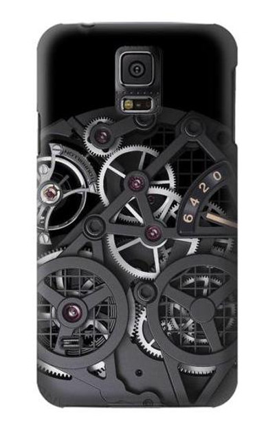 S3176 Inside Watch Black Case Cover Custodia per Samsung Galaxy S5