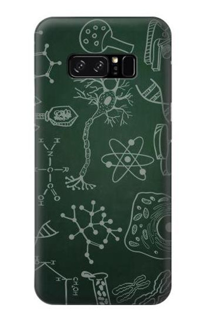 S3211 Science Green Board Case Cover Custodia per Note 8 Samsung Galaxy Note8