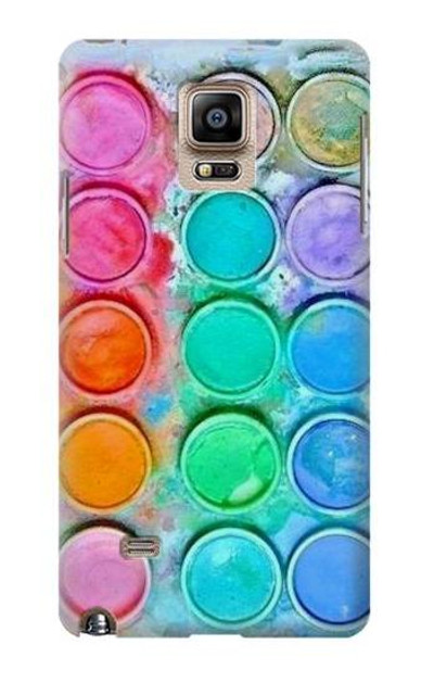 S3235 Watercolor Mixing Case Cover Custodia per Samsung Galaxy Note 4