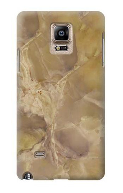 S3240 Yellow Marble Stone Case Cover Custodia per Samsung Galaxy Note 4