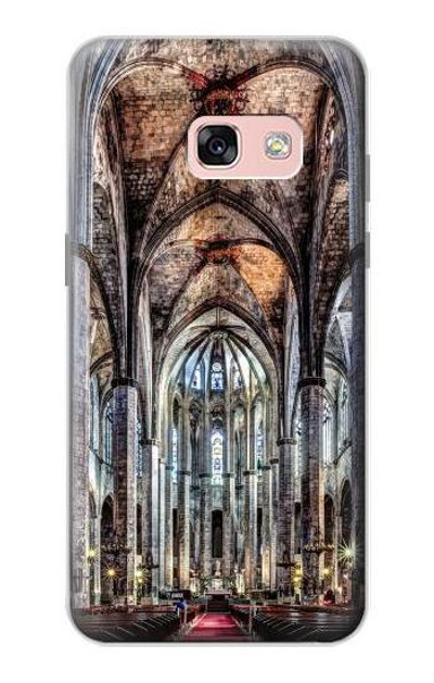 S3210 Santa Maria Del Mar Cathedral Case Cover Custodia per Samsung Galaxy A3 (2017)