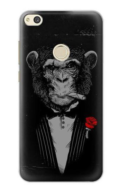 S3167 Funny Monkey God Father Case Cover Custodia per Huawei P8 Lite (2017)