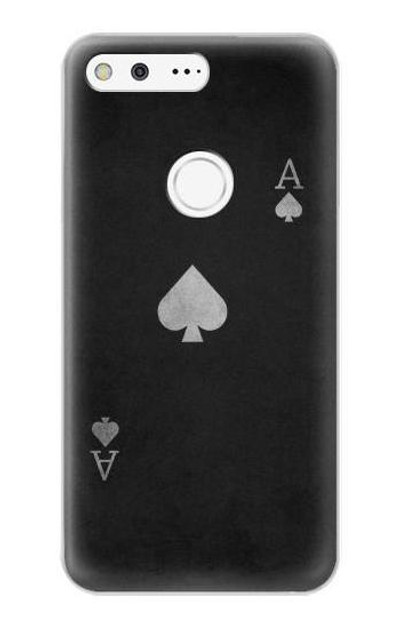 S3152 Black Ace of Spade Case Cover Custodia per Google Pixel XL