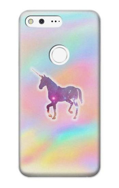 S3203 Rainbow Unicorn Case Cover Custodia per Google Pixel XL