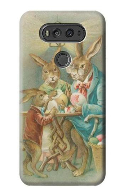 S3164 Easter Rabbit Family Case Cover Custodia per LG V20