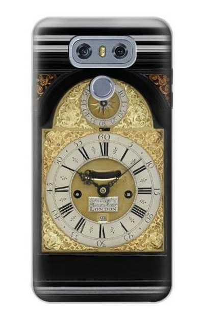 S3144 Antique Bracket Clock Case Cover Custodia per LG G6