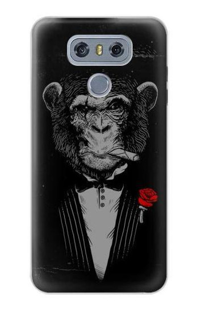 S3167 Funny Monkey God Father Case Cover Custodia per LG G6